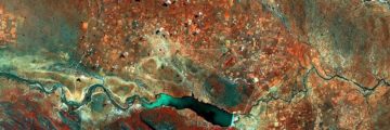 Central District, Botswana; Foto ESA; Image: Copernicus Sentinel data (2016), processed by ESA