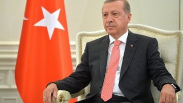 Il presidente turco Erdogan, 2015. Foto via Kremlin.ru.
