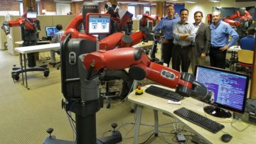 Sede dell’azienda Rethink Robotics, Boston, 2013. Foto via Wikimedia Commons.