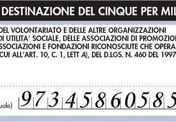 Facsimile 5 per mille