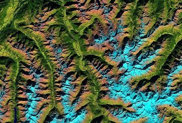 Ötztal Alps 17/02/2017, contains modified Copernicus Sentinel data (2016), processed by ESA.