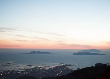 Panorama di Trapani visto da Erice foto di ©Lorenza Rallo