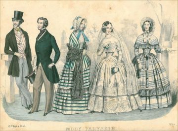 Dziennik Mód Paryskich – 1845