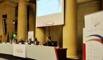RomeSymposium 2017 al Tempio di Adriano, Camera di Commercio di Roma, Foto di Miriam Gambella.