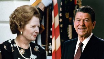 Ronald Reagan Di sconosciuto, Pubblico dominio - Margaret Thatcher Di work provided by Chris Collins of the Margaret Thatcher Foundation - Margaret Thatcher Foundation, CC BY-SA 3.0