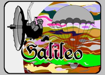 Galileo mission patch. Di NASA - http://www.hq.nasa.gov/office/pao/History/other_patches.html, Pubblico dominio, https://commons.wikimedia.org/w/index.php?curid=407011