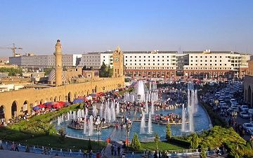 Erbil Mail Square. By Ask Gudmundsen - Own work, CC BY-SA 3.0, https://commons.wikimedia.org/w/index.php?curid=33883489