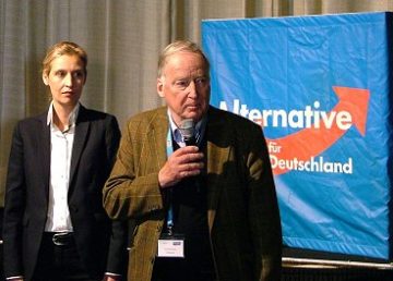 Congresso Afd a Colonia (Alice Weidel e Alexander Gauland), 23 aprile 2017, foto di Olaf Kosinsky kosinsky.eu, Wikimedia Commons