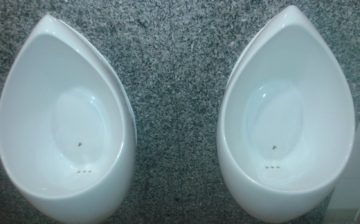 Tipico esempio di "nudge": una mosca dipinta negli orinali di un bagno per uomini (Germania 2014).Di WissensDürster di Wikipedia in tedesco, CC BY-SA 3.0, https://commons.wikimedia.org/w/index.php?curid=31542169