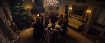 Scena tratta dal film Dickens – L’uomo che inventò il natale (2017)