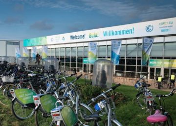 Padiglione del COP23 a Bonn, 17 nov 2017, foto tratta dal sito di UNFCCC