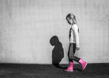 Little Girl Walking Shadow Wall Happy Chil, Skitterphoto, CC0 Creative Commons