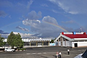 Aeroporto di Sinferopoli, Crimea, foto di Mykola Swarnyk, Creative Commons Attribution-Share Alike 3.0