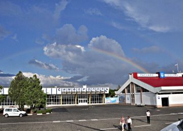 Aeroporto di Sinferopoli, Crimea, foto di Mykola Swarnyk, Creative Commons Attribution-Share Alike 3.0