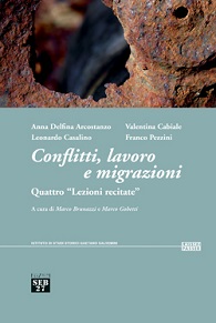 Copertina: Conflitti, lavoro e migrazioni