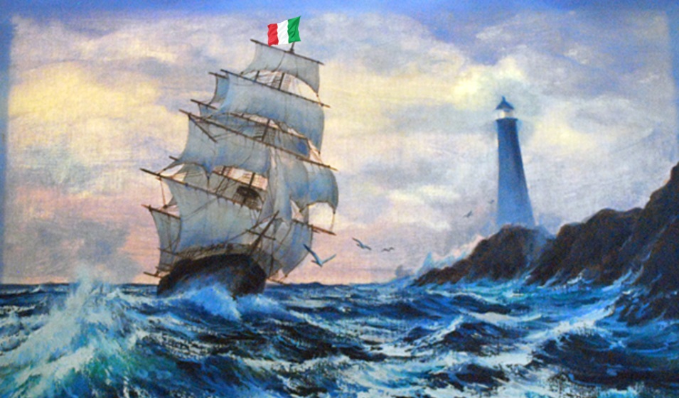 Nave senza nocchiero, in gran tempesta – Italiani